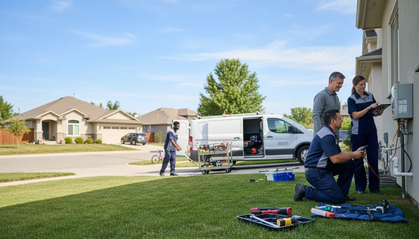 Tankless water heater service in Reynoldsville, PA